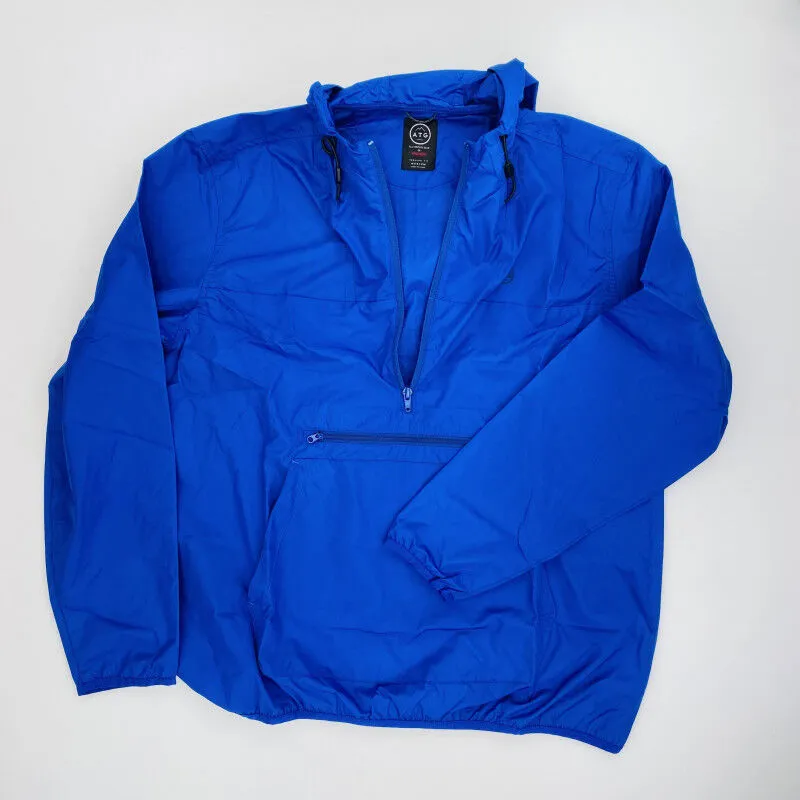 Wrangler Packable Jacket - Second-Hand Rain Jacket - Men's - Blue - Size M